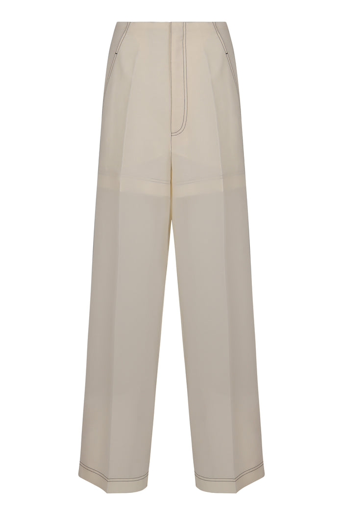 Philosophy Di Lorenzo Serafini Cotton Blend Trousers