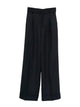 Alberta Ferreti Blue Polyester Wool Elastan Pants