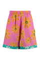 Barrow Sunflower Print Bermuda Shorts