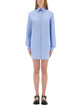 Moschino Couture Poplin Chemise Jumpsuit