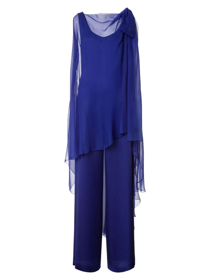 Alberta Ferreti Silk Jumpsuit