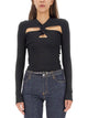 Philosophy Di Lorenzo Serafini Mesh With Cut-Out Details