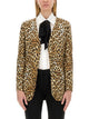 Moschino Couture Jacket With Animal Pattern