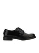 Prada Brushed Leather Lace-Ups