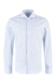 The (Alphabet) The (Shirt) - Striped Cotton Shirt