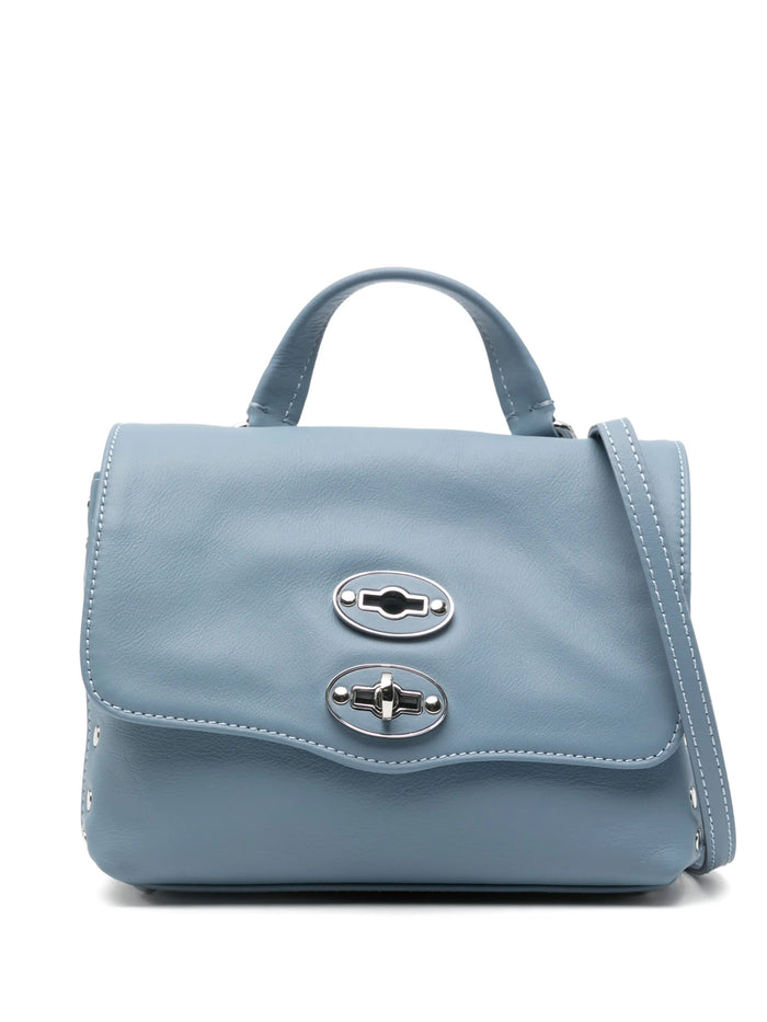 Zanellato Blue Leather Postina Saeta