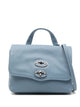 Zanellato Blue Leather Postina Saeta