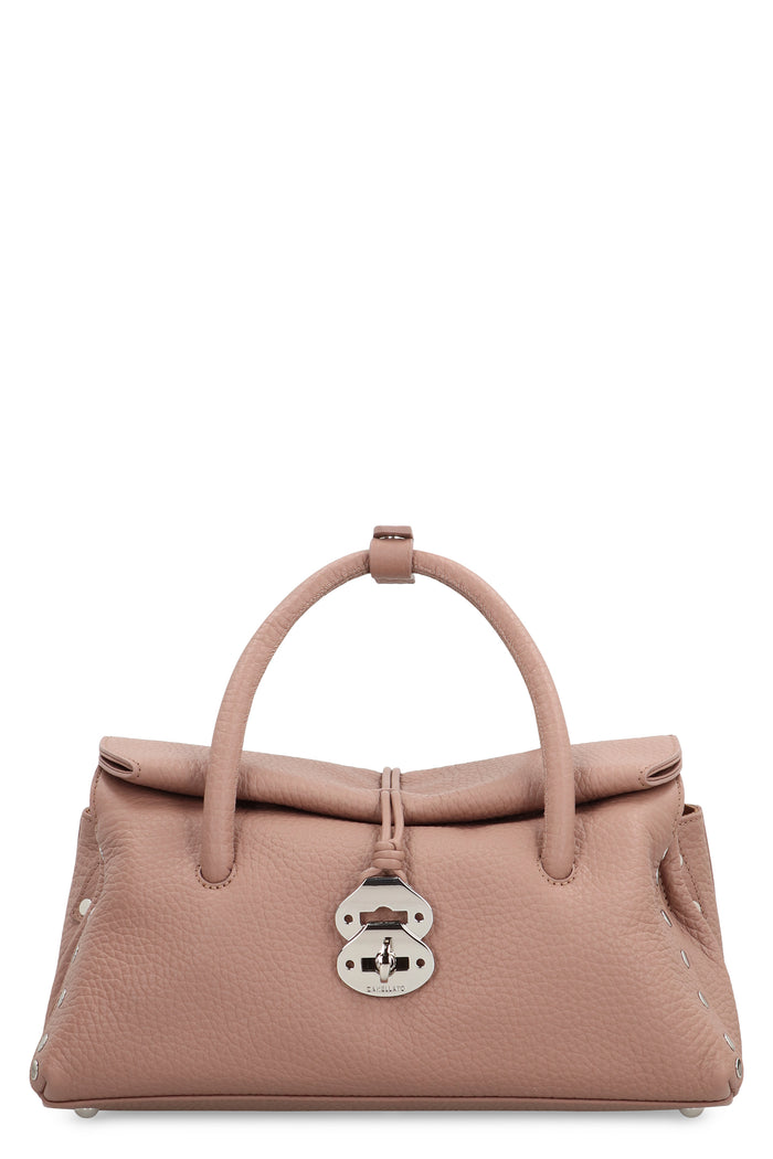 Zanellato Dotta Small Bag In Hammered Leather