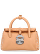 Zanellato Dotta Baby Amaretto Grained Leather Bag