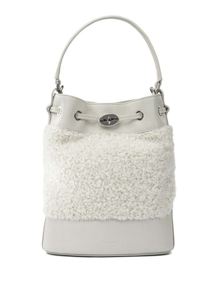 Zanellato Mondà Dolly Small Leather Bucket Bag