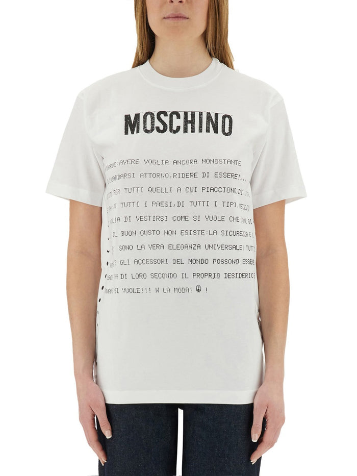 Moschino Couture T-Shirt With Print