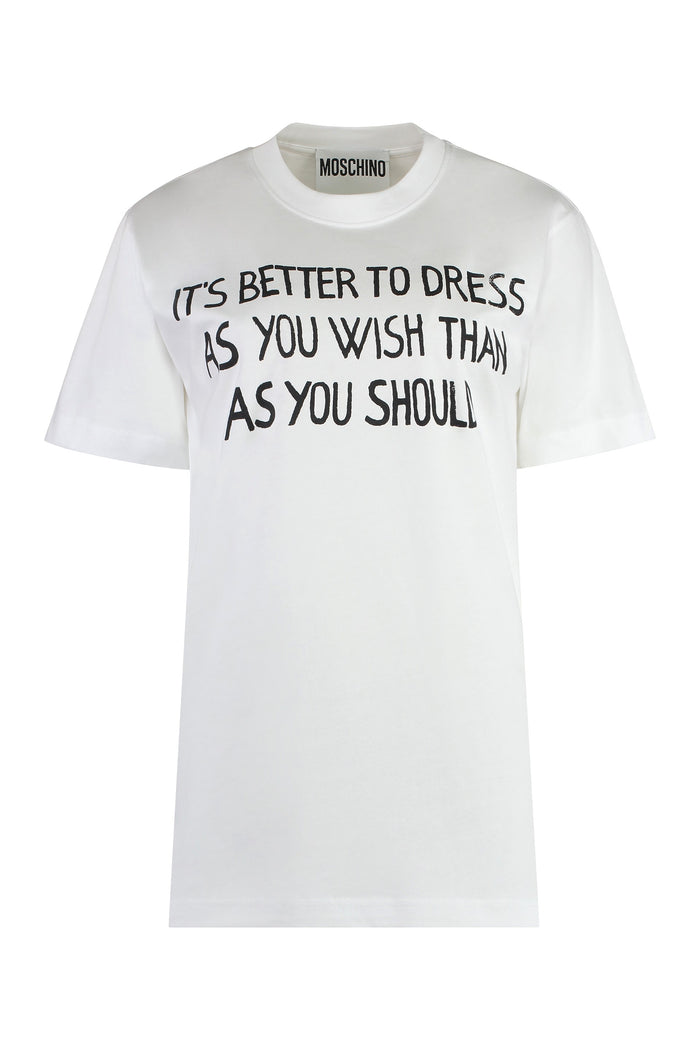Moschino Couture T-Shirt With Print