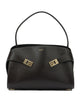 Ferragamo Hug Brown Leather Medium Handbag