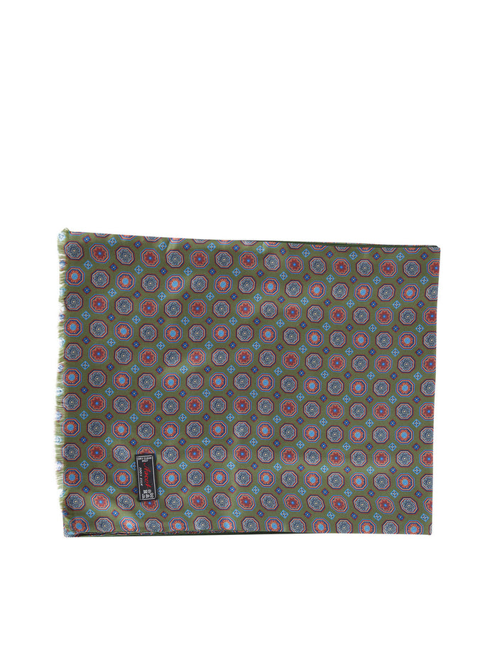 Ascot Bi-Material Scarf