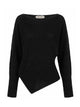 Alberta Ferreti Wide Boat-Neck Sweater