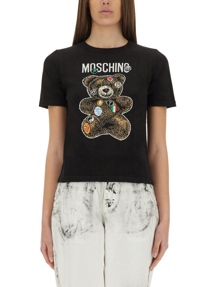Moschino Couture Teddy Bear Sweater