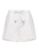 Moncler White Cotton Polyester Shorts