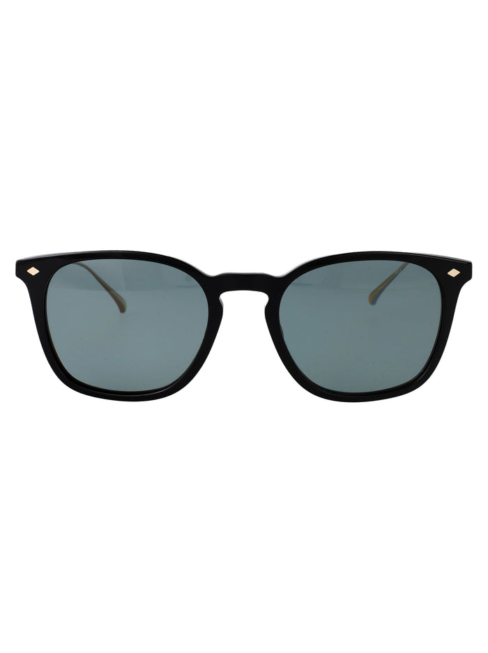 Giorgio Armani Black Acetate Sunglasses
