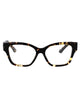 Burberry Havana Yellow Acetate Optical Glasses