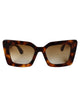 Burberry Light Havana Acetate Sunglasses