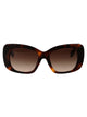 Burberry Light Havana Acetate Sunglasses