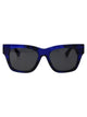 Burberry Check Blue Acetate Sunglasses