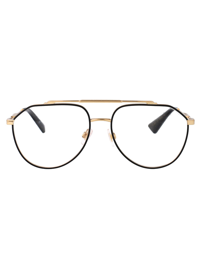 Dolce & Gabbana Gold Metal Optical Glasses