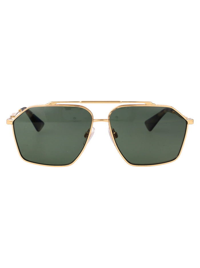 Dolce & Gabbana Gold Metal Sunglasses