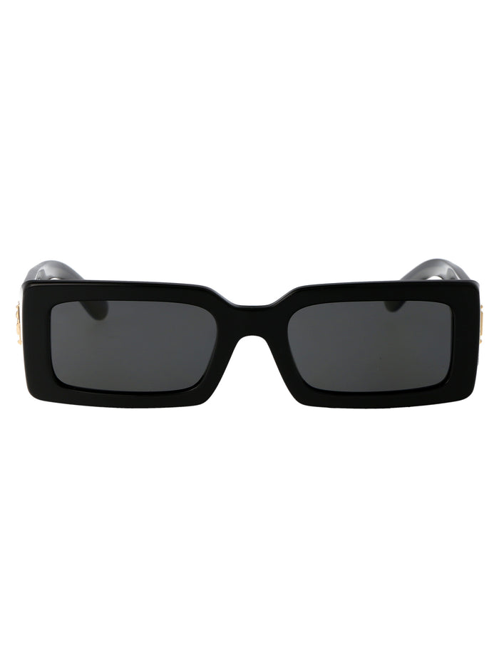 Dolce & Gabbana Black Acetate Sunglasses