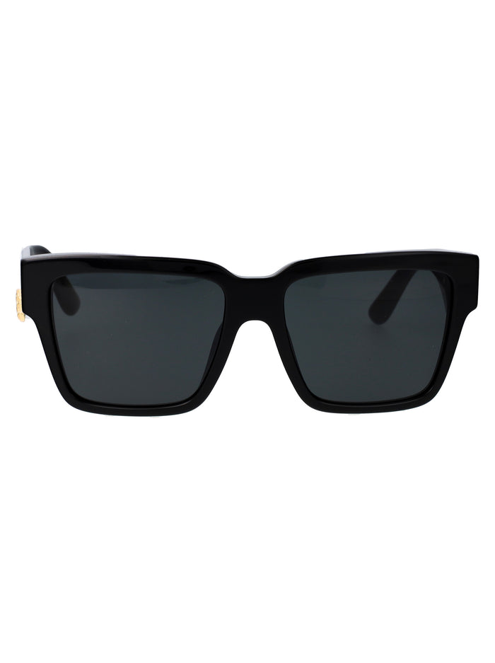 Dolce & Gabbana Black Acetate Sunglasses