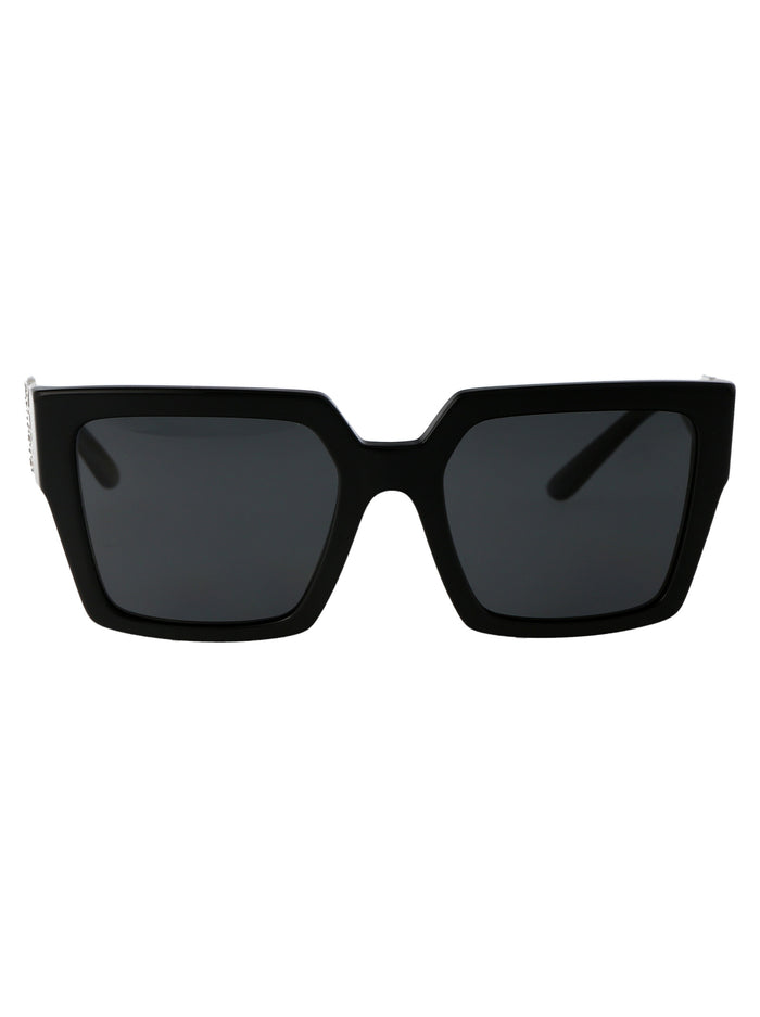 Dolce & Gabbana Black Acetate Sunglasses