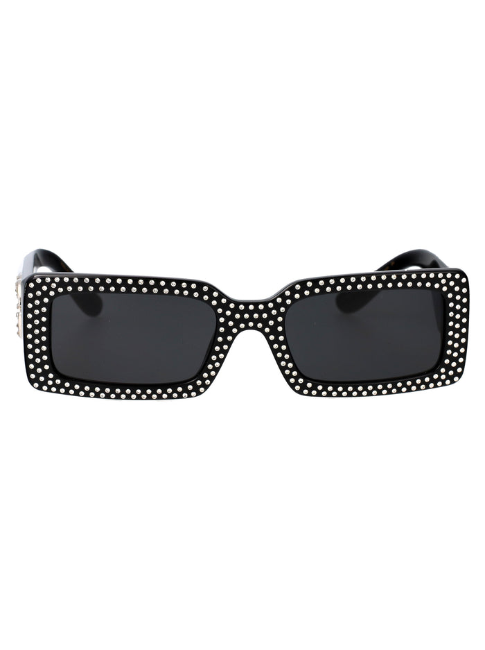 Dolce & Gabbana Black Acetate Sunglasses