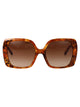 Dolce & Gabbana Havana Leo Acetate Sunglasses