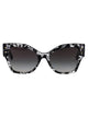 Dolce & Gabbana Black Lace Acetate Sunglasses