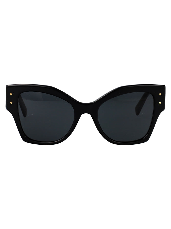 Dolce & Gabbana Black Acetate Sunglasses