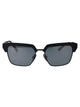 Dolce & Gabbana Matte Black Injected Sunglasses