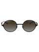Diesel Powder Matte Black Metal Sunglasses