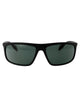 Emporio Armani Matte Black Injected Sunglasses