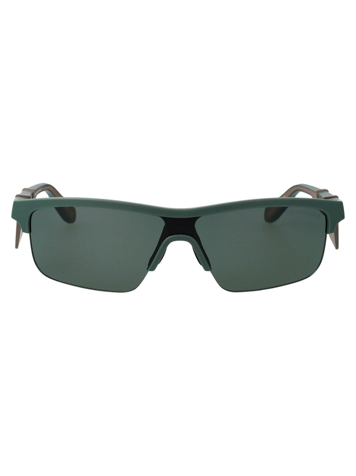 Emporio Armani Matte Alpine Green Injected Sunglasses