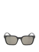 Emporio Armani Black Acetate Sunglasses