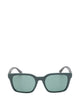 Emporio Armani Blue Acetate Sunglasses