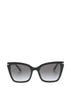 Emporio Armani Black Acetate Sunglasses