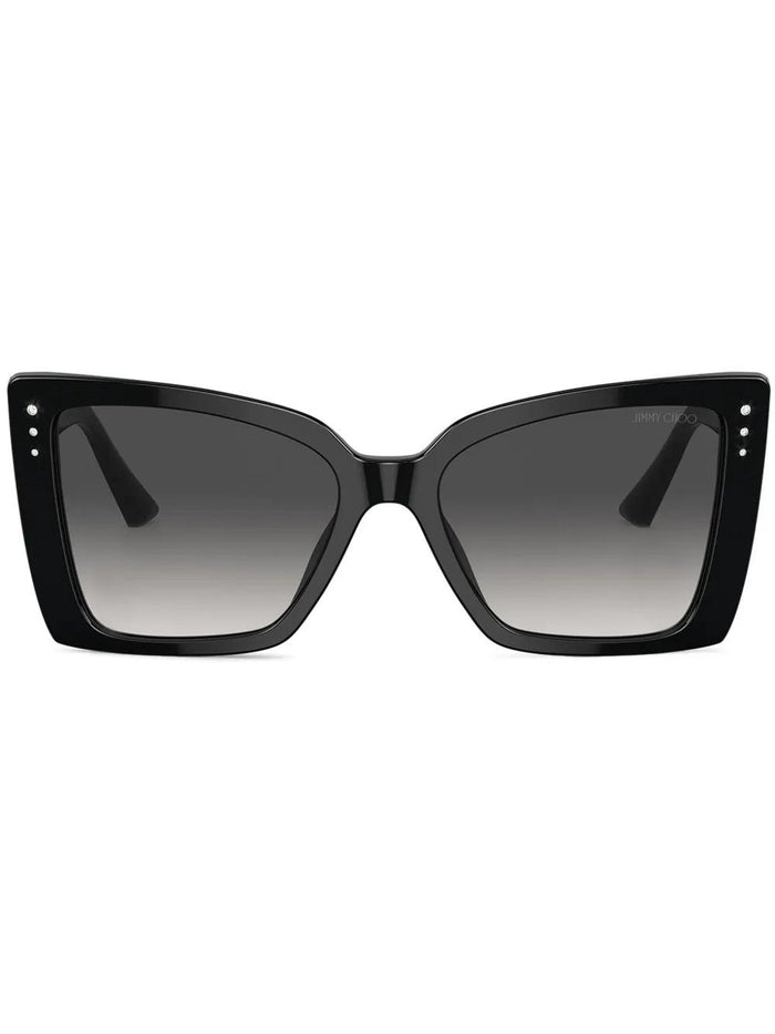 Jimmy Choo Black Acetate Sunglasses