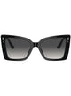 Jimmy Choo Black Acetate Sunglasses