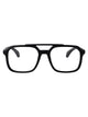 Moncler Matte Black Injectate Glasses