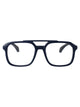 Moncler Matte Blue Injectate Glasses