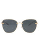 Michael Kors Shiny Pale Gold Metal Sunglasses