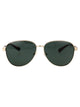 Michael Kors Pale Gold Metal Sunglasses