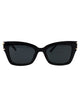 Michael Kors Black Injectate Sunglasses