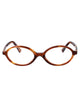 Miu Miu Tabacco Striato Acetate Glasses